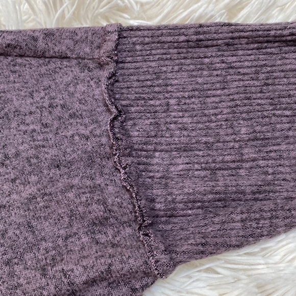 Bobeau Hacci LS Tunic Top 💗 Purple - Picture 9 of 13